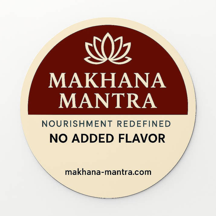 Premium unflavoured Makhana – Healthy & Crunchy Fox Nuts Snack