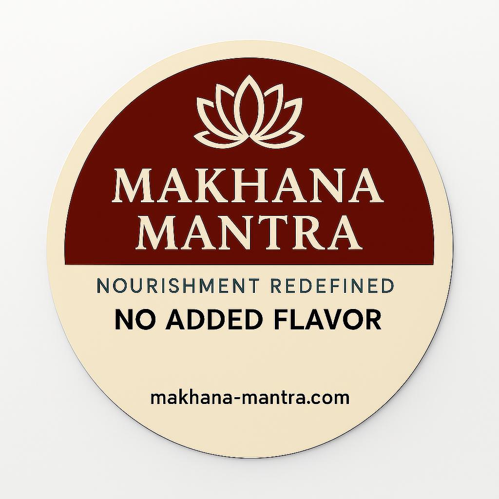 Premium unflavoured Makhana – Healthy & Crunchy Fox Nuts Snack